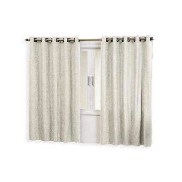 Imagem de Cortina Tecido Suede Semi Blecaute 2,80 X 1,70 Para Varão 2m - OutCasa