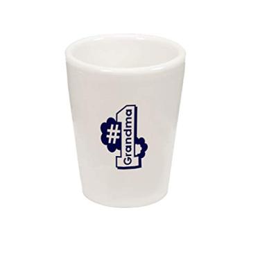 Imagem de Style In Print Copo de vidro para shot de cerâmica número um avó #1