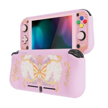 Imagem de PlayVital ZealProtect Protective Case for Nintendo Switch Lite, Hard Shell Ergonomic Grip Cover for Nintendo Switch Lite w/Screen Protector & Thumb Grips & Button Caps - Magic Wings