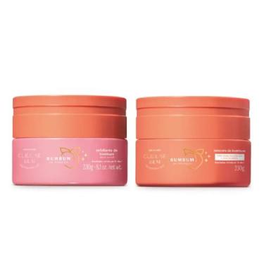 Imagem de Combo Bumbum de Pêssego Creme Esfoliante 230g + Máscara de Hidratação 