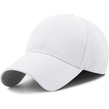 Imagem de Boné de BeiseBol Liso Aba Curva Esportivo Unissex Para Corrida Caminha