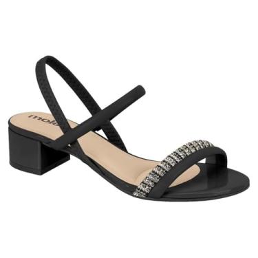 Imagem de Sandália Salto Bloco Moleca Feminina com Elástico