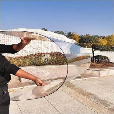 Imagem de Placa de telhado Enduce para PC com efeito de estufa, placa de iluminação natural externa transparente com resistência UV, painéis impermeáveis ​​de curvatura fácil de cortar, cor/tamanho pe