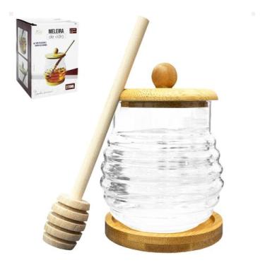 Imagem de Meleira De Vidro Com Tampa E Pegador 270ml - COSY