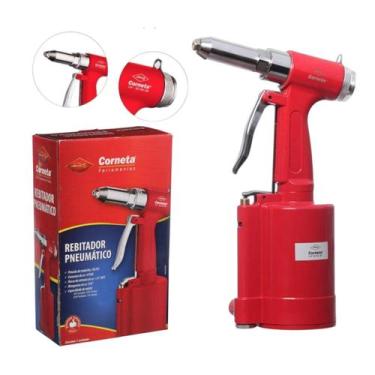 Imagem de Rebitadeira Pneumática 1/4 Profissional Corneta
