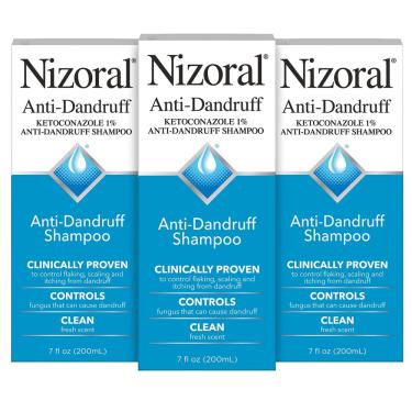 Imagem de Shampoo Nizoral Anticaspa com 1% de cetoconazol 630mL (x3)