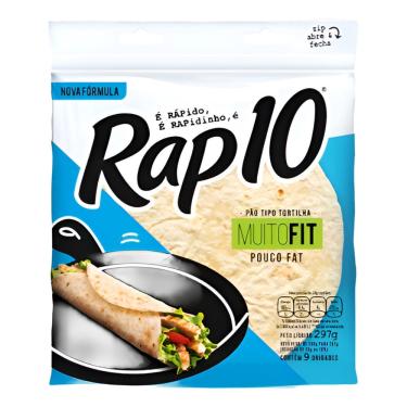 Imagem de Pão De Tortilha Fit Rap10 297g