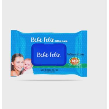 Imagem de Lenço umedecido bebê feliz ultra care C/120 unidades