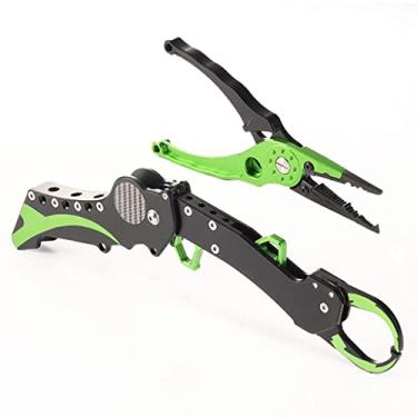 Imagem de O Conjunto de pinças de alicate de pesca dobrável, equipamento de pesca, retentor, ferramenta de desengate (D 1)