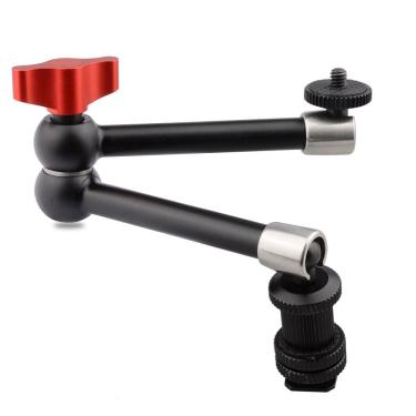 Imagem de Braço articulado camvate de 11 polegadas para monitor lcd, câmera dslr