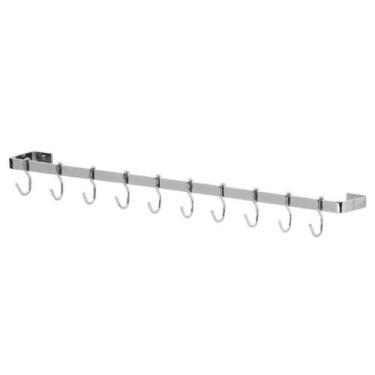 Imagem de Porta Utensílios E Talheres De Parede 10 Ganchos 60cm FS - FassinShop