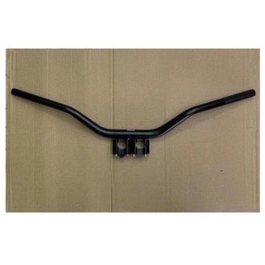 Imagem de Guidão Moto Fat Bar Alto, Modelo Universal! - oem, preto
