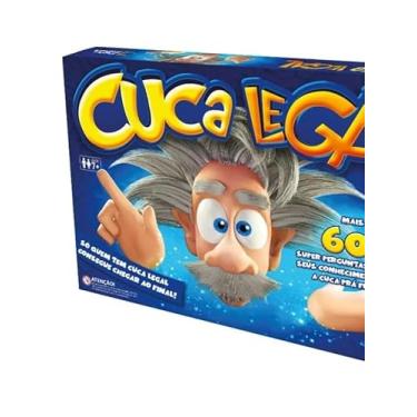 Imagem de Jogo de Tabuleiro Cuca Legal Infantil 600 Perguntas