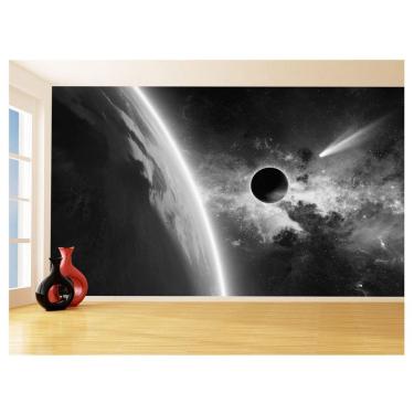 Imagem de Papel De Parede 3D Espaço Estrelas Planetas 3,5M Nsp163