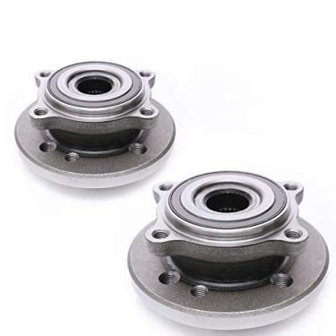 Imagem de FKG 513226 Conjunto de cubo de rolamento da roda dianteira para 2002-2006 Mini Cooper (construído antes de 4/06 data de produção) 12 mm conjunto de 2 parafusos de roda