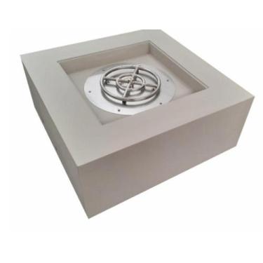 Imagem de Lareira  para Área Externa a Gás Tenerife com Base Metalica - Requinte