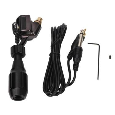 Imagem de Caneta Rotativa para Máquina de Tatuagem - Ajustável com Motor e Cartu