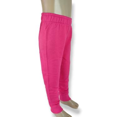 Imagem de Calça de Moletom Juvenil Menina Kyly com Punho Forrada