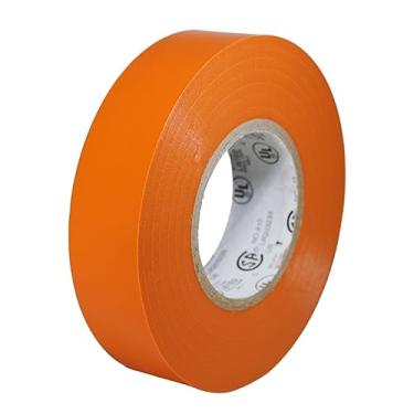 Imagem de Fita elétrica laranja de uso geral T.R.U. EL-766AW 1,9 cm (L) x 1,8 m (C) núcleo listado pela UL/CSA. Fita elétrica de borracha sintética de vinil utilitário - adequada para uso em não mais de 600 V e 80 graus Celsius.