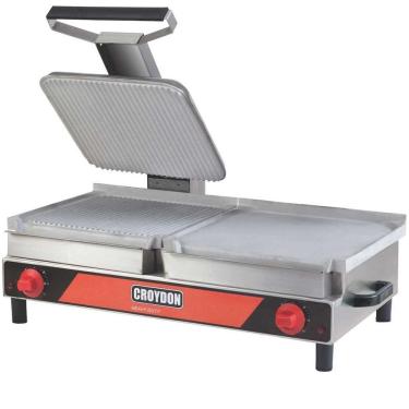 Imagem de Sanduicheira Elétrica Croydon Com Prensa Estriada Sace 110V