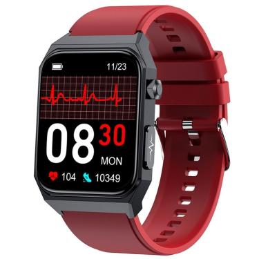 Imagem de Relógio Inteligente North Edge 1,9 Polegadas Ecg+ppg Monitor Saúde Vermelho