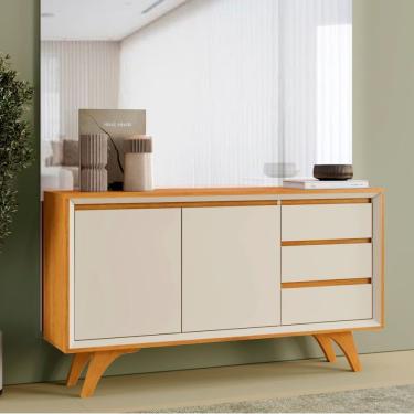 Imagem de Buffet Para Sala De Jantar Piazza 2 Portas Naturalle/off White