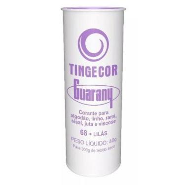 Imagem de Corante para Roupas Tingecor Lilás Guarany