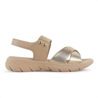 Imagem de Sandália Usaflex Plataforma Tira Elástico Feminina