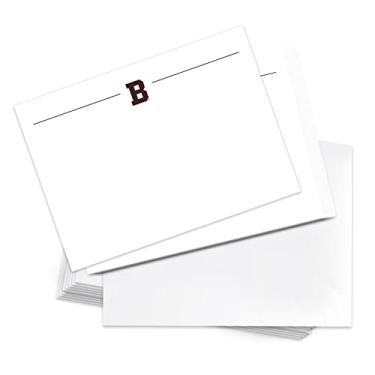 Imagem de Desert Cactus Brown University Pacote com 10 cartões de papelaria cartolina ursos inclui envelopes memorando festa de agradecimento (cartão 1a)