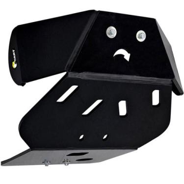 Imagem de Protetor de Motor Plástico Start Racing KLX 300R 2025, Preto