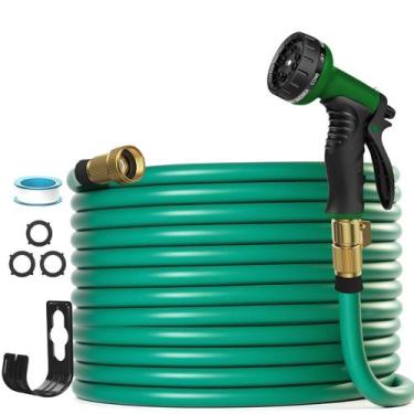 Imagem de Mangueira de jardim Ganewry 15m com bico de pulverização de 10 funções