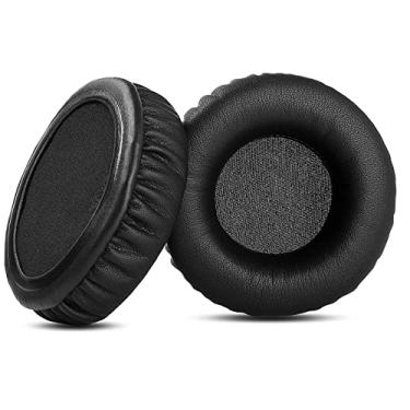 Imagem de ACCOUTA Almofadas De Substituição Profissionais Para Fones Ouvido Sony Mdr-Zx100 Zx110 Zx300 Zx310 V150 V300 Zx102Dpv Dr Bt101 Em Couro Proteico Macio/Espuma Viscoelástica