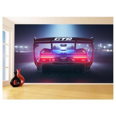 Imagem de Papel De Parede 3D Carro Mc Laren Pista Super 3,5M Car284 - Você Decor
