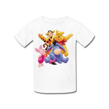 Imagem de Camisa camiseta infantil menino menina ursinho pooh 2 - Retha Estilos,