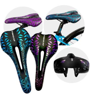 Imagem de Banco Selim Ecooda Bike Bicicleta MTB Com Trilho Ajustável