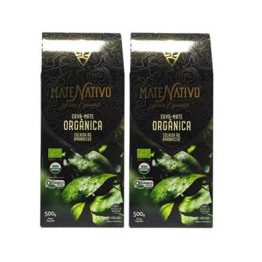 Imagem de 2 Erva Mate Chimarrão MATE NATIVO ORGÂNICA especial 500g