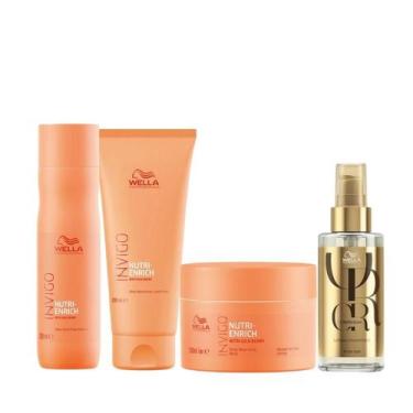 Imagem de Wella Nutri-Enrich Sh 250ml + Cond 200ml + Masc 150ml + Oleo 100ml - W