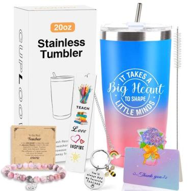 Imagem de Copo CUPLOOV Teacher Appreciation 600 ml em aço inoxidável