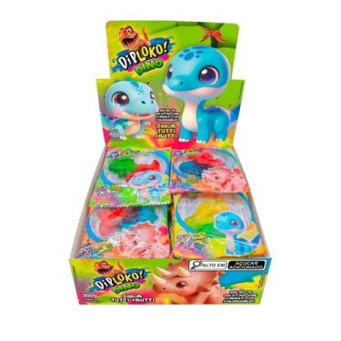 Imagem de Bala de Gelatina Diploko 24X15g Oceano OU Dino - DANILLA, Dino