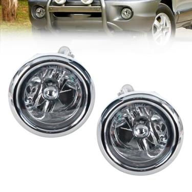 Imagem de JESYMBX Para HYUNDAI SANTA FE 2001-2006 para-choque dianteiro farol de neblina com refletor de lâmpada de condução par