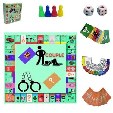 Imagem de Couples Games for Adults, Couples Board Game for Date Night, Anniversary, Christmas, Valentine’s Gift for Partners with Conversation Cards