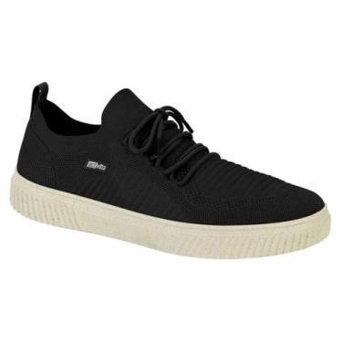 Imagem de Tênis knit actvitta casual masculino 4916.518, Preto, 41
