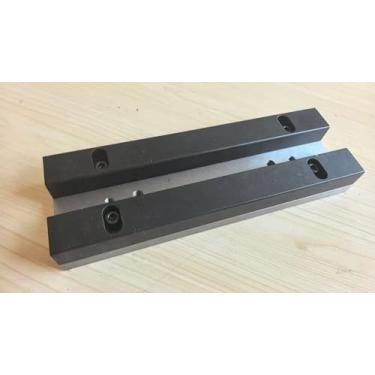 Imagem de Molde em V inferior ajustável de topo plano para fixação de freio de pressão de 30,5 cm HF#70952 EW#21560 para prensas hidráulicas de oficina padrão de 12/20 toneladas