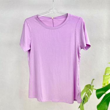 Imagem de BLUSA BÁSICA CANELADA PLUS SIZE-Feminino