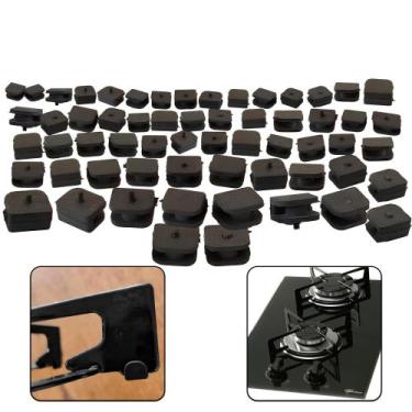 Imagem de Borrachas Apoio originais para Trempe Grade do Cooktop Fogão Fischer, 
