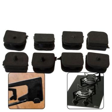 Imagem de Borrachas Apoio originais para Trempe Grade do Cooktop Fogão Fischer, 