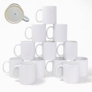 Imagem de Caneca Ceramica para Sublimacao Live 325ml, 12 Canecas