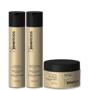 Imagem de Kit Shampoo, Condicionador e Máscara 15 Benefícios | Acquaflora
