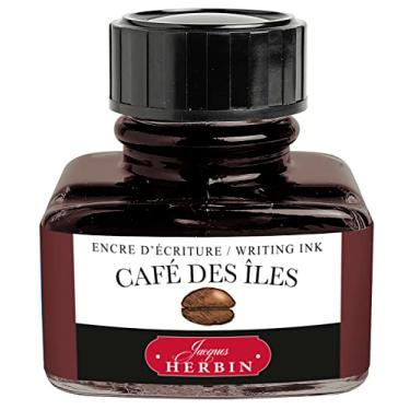 Imagem de Herbin The Jewel of Inks Tinta Para Caneta Tinteiro, Marrom (Cafe Des Îles), 30 ml