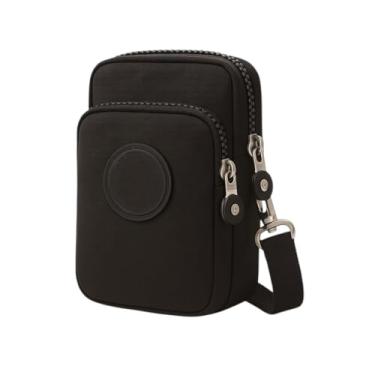 Imagem de Bolsa Bag Tiracolo Unissex Resistente, Leve, Organizada e Prática - Transversal, Estilo Casual, Ideal para o dia a dia, Viagem ou Trabalho, Ajustável e Estilosa (Preta)